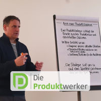 Header for Produktstrategie und Agile Product Roadmaps Training